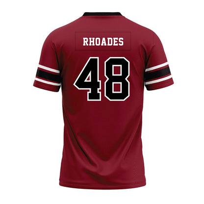 South Carolina - NCAA Football : Emmet Rhoades - Garnet Premium Football Jersey-1