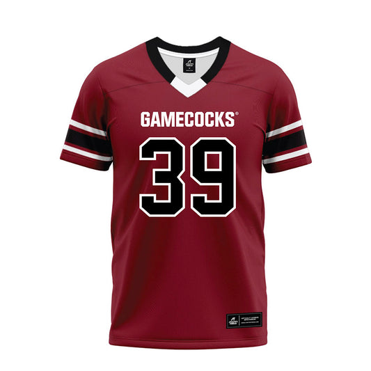 South Carolina - NCAA Football : Larry Scott - Garnet Premium Football Jersey-0