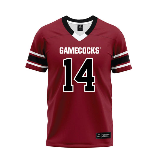 South Carolina - NCAA Football : JZavien Currence - Garnet Premium Football Jersey-0