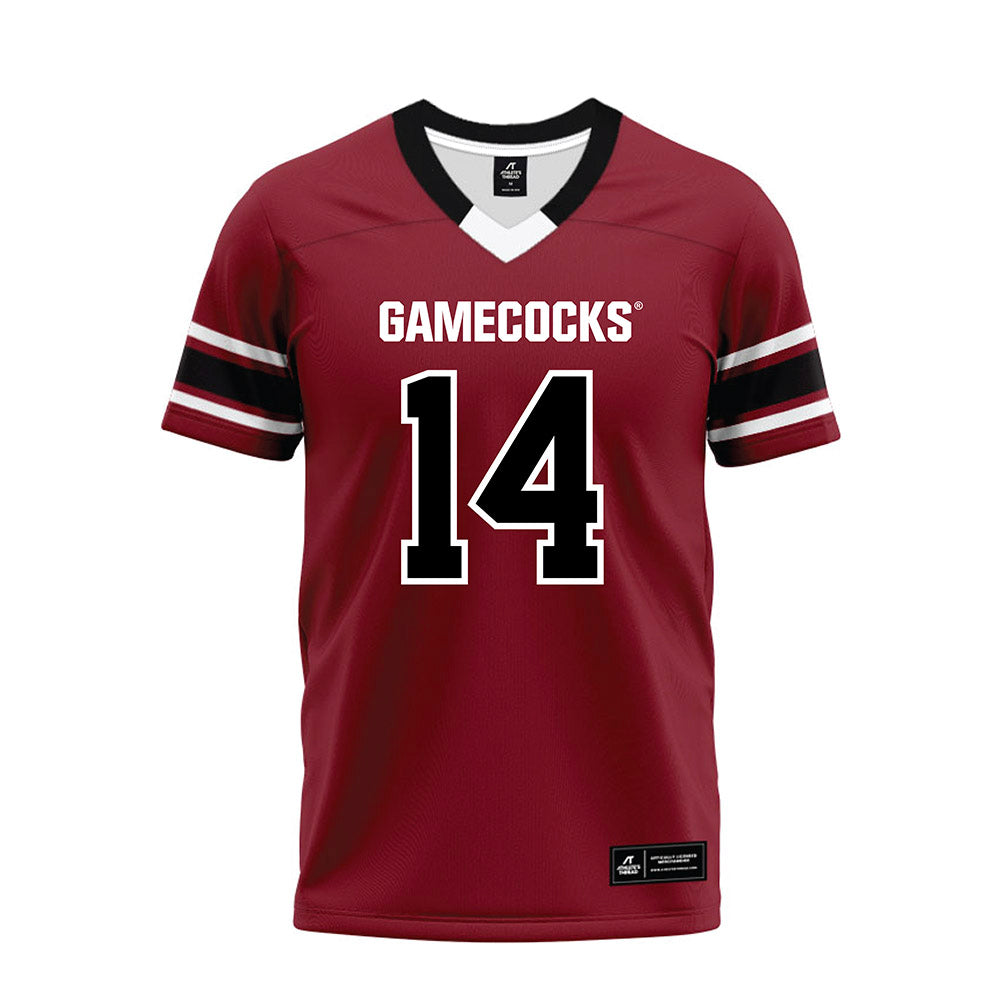 South Carolina - NCAA Football : Max Kelley - Garnet Premium Football Jersey-0
