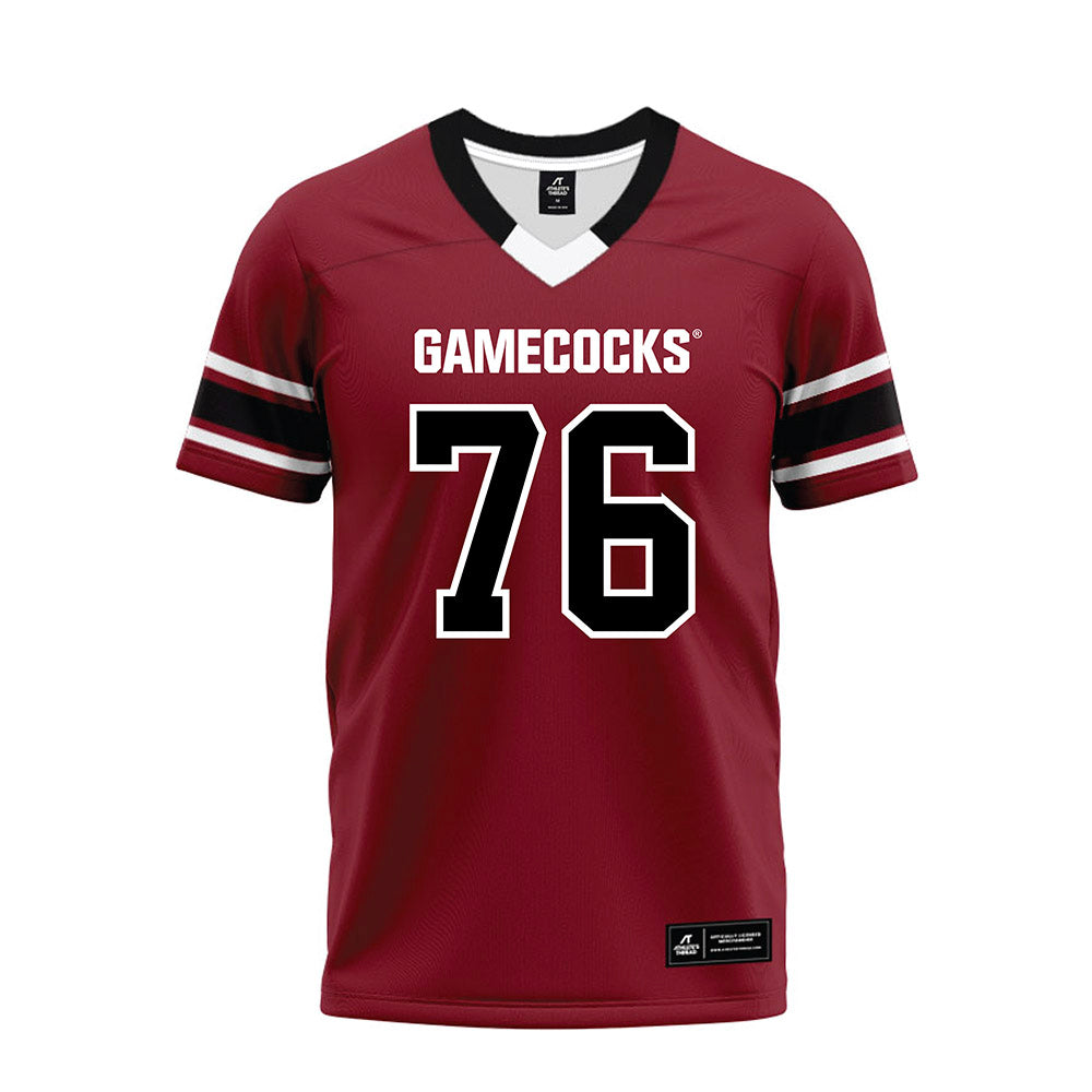 South Carolina - NCAA Football : Zyon Guiles - Garnet Premium Football Jersey-0