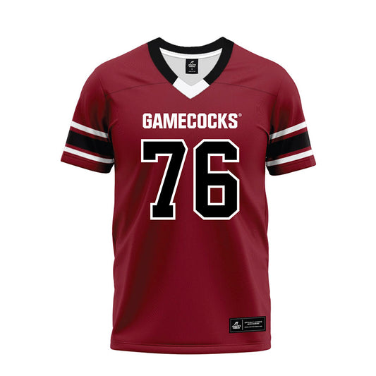 South Carolina - NCAA Football : Zyon Guiles - Garnet Premium Football Jersey-0
