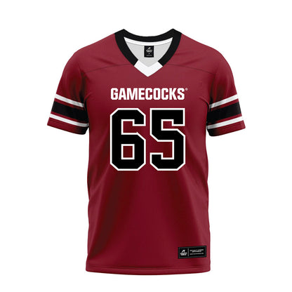 South Carolina - NCAA Football : Jacarrius Peak - Garnet Premium Football Jersey-0