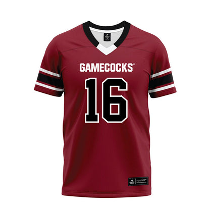 South Carolina - NCAA Football : Jalewis Solomon - Garnet Premium Football Jersey-0