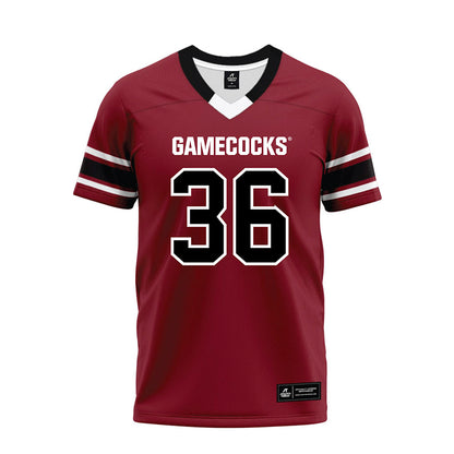 South Carolina - NCAA Football : Landon Kurtz - Garnet Premium Football Jersey-0