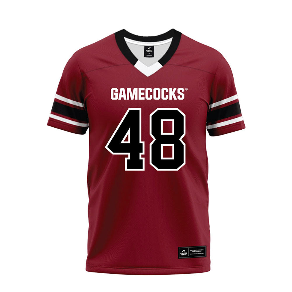 South Carolina - NCAA Football : Emmet Rhoades - Garnet Premium Football Jersey-0