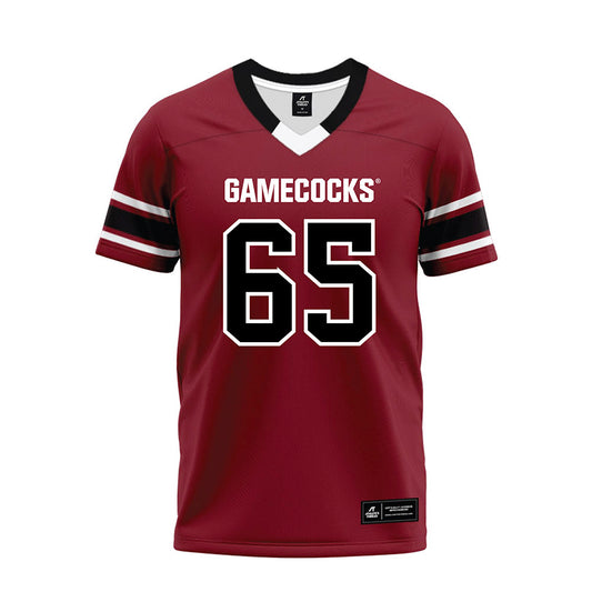 South Carolina - NCAA Football : Noah Clark - Garnet Premium Football Jersey-0