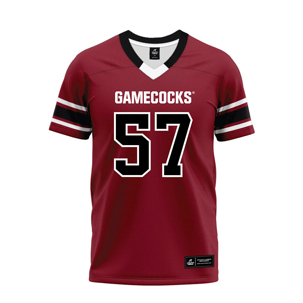 South Carolina - NCAA Football : Kyler Farrow - Garnet Premium Football Jersey-0