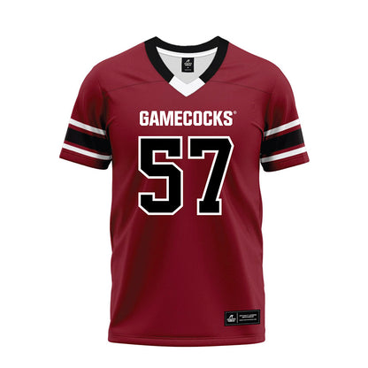 South Carolina - NCAA Football : Kyler Farrow - Garnet Premium Football Jersey-0