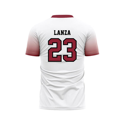 South Carolina - NCAA Men's Soccer : Shawn Lanza - White Soccer Jersey-1