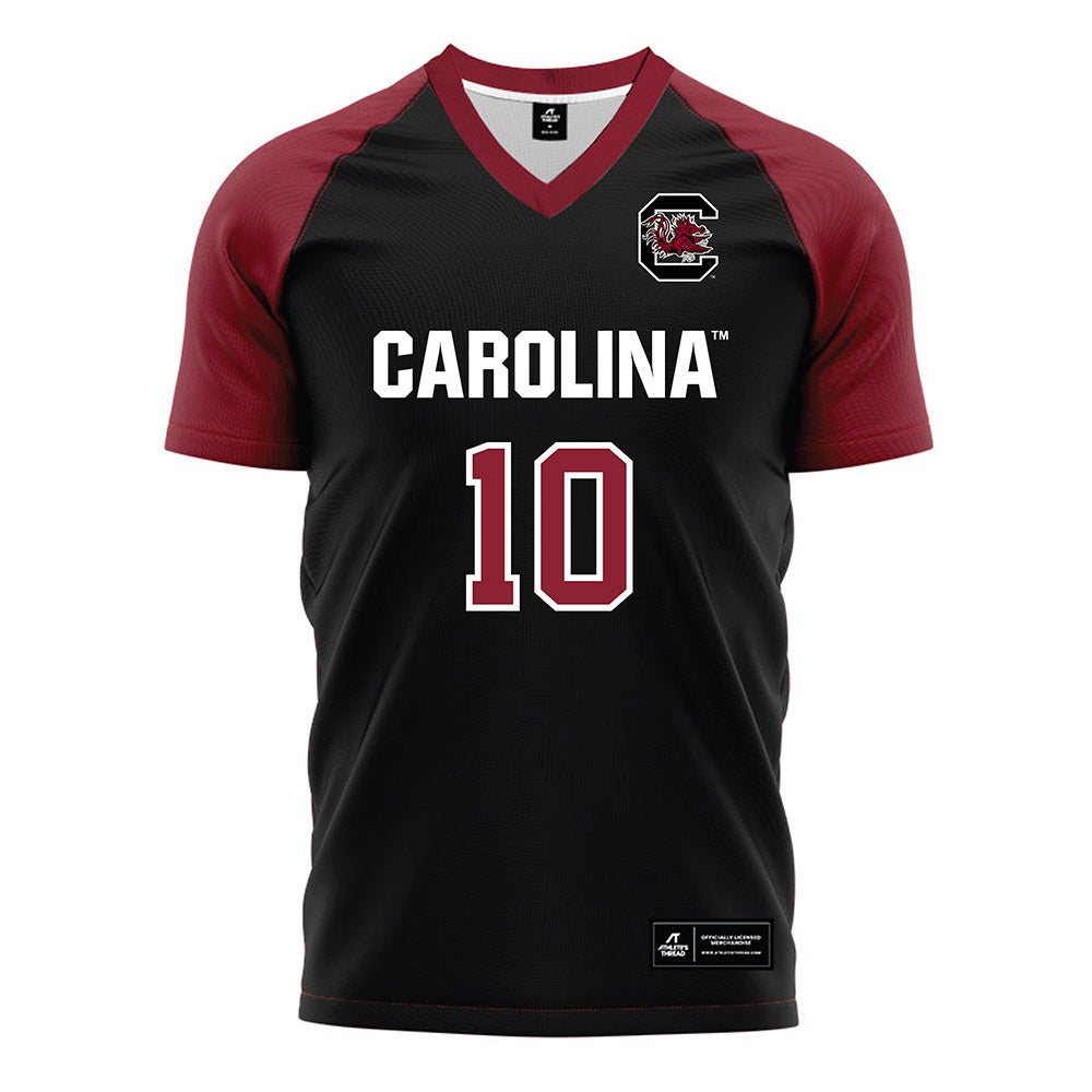 South Carolina - NCAA Men's Soccer : Alejandro Velazquez-Lopez - Black Soccer Jersey-0