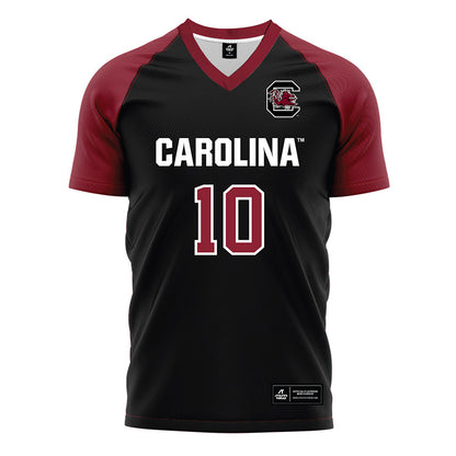 South Carolina - NCAA Men's Soccer : Alejandro Velazquez-Lopez - Black Soccer Jersey-0