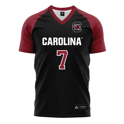 South Carolina - NCAA Men's Soccer : Isaiah Whittaker-Francis - Black Soccer Jersey-0