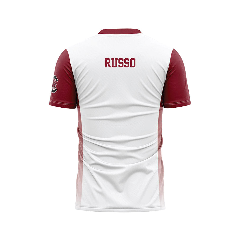 South Carolina - NCAA Women's Soccer : Katie Russo - White Soccer Jersey-1