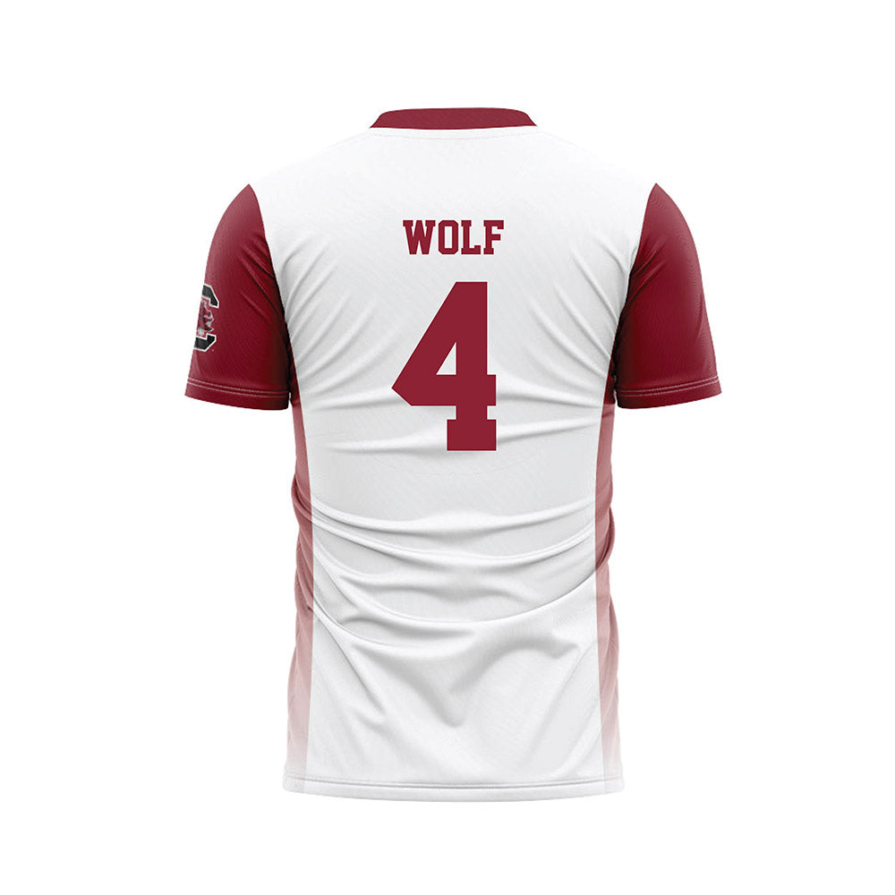 South Carolina - NCAA Women's Soccer : Maryn Wolf - White Soccer Jersey-1