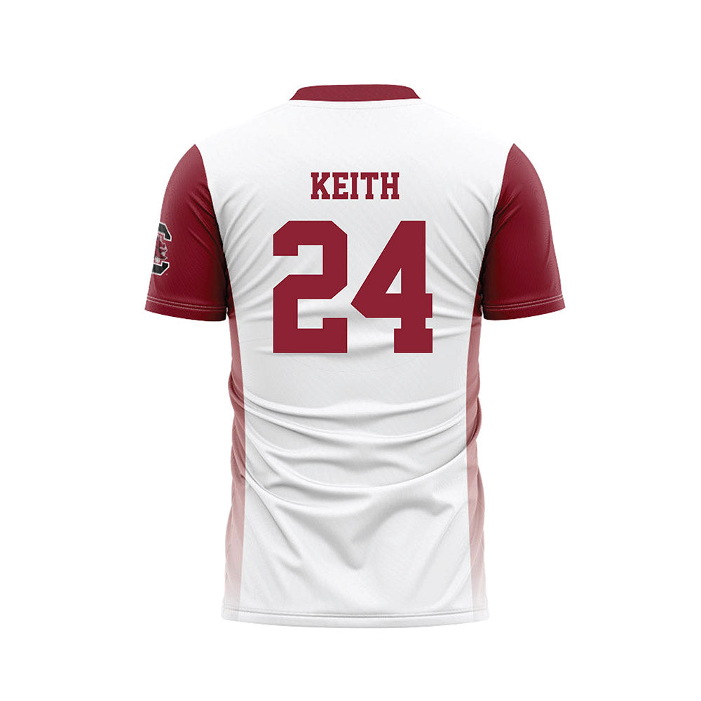South Carolina - NCAA Women's Soccer : Laney Keith - White Soccer Jersey-1