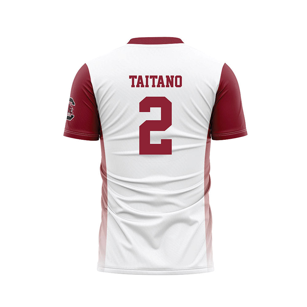South Carolina - NCAA Women's Soccer : Maggie Taitano - White Soccer Jersey-1