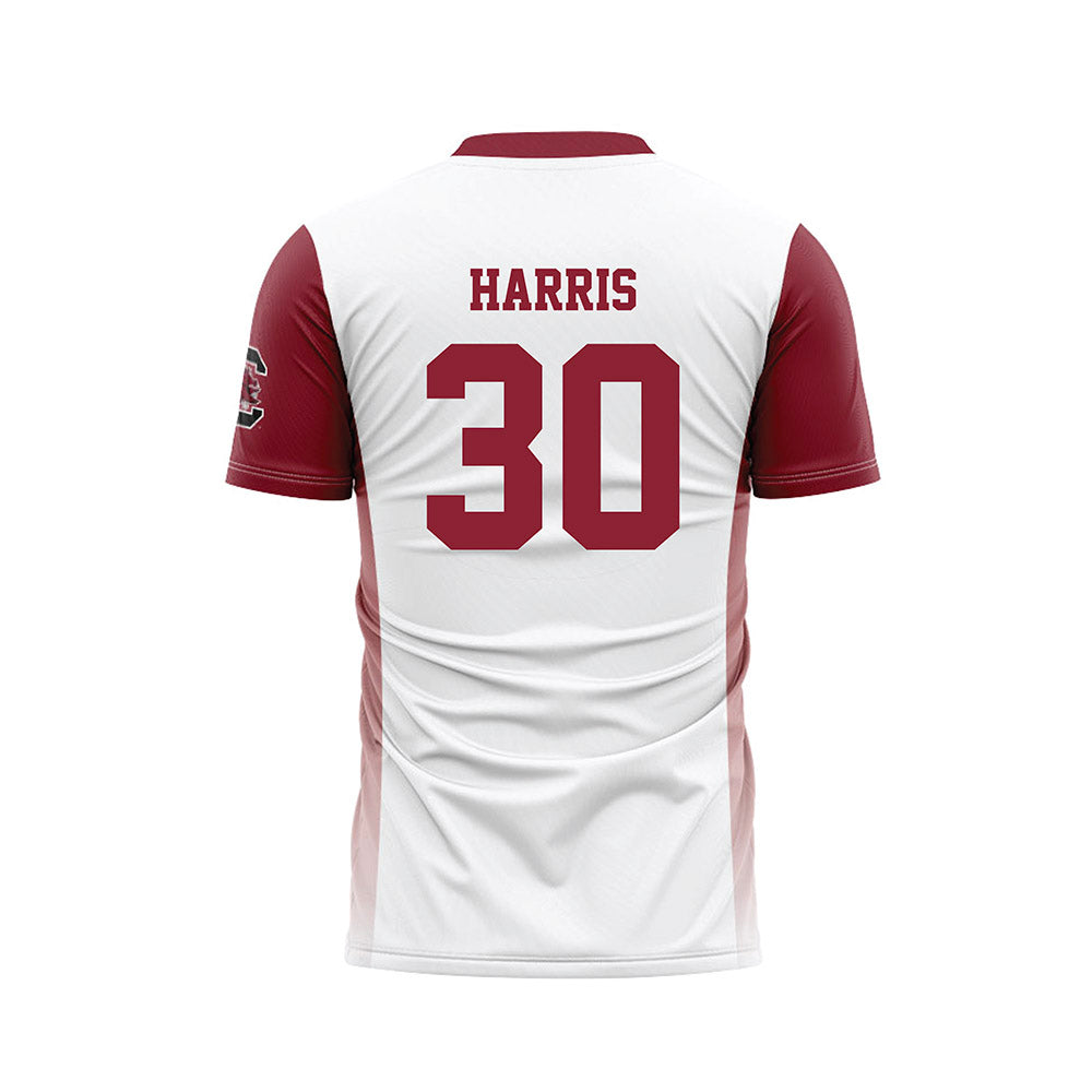 South Carolina - NCAA Women's Soccer : Jyvanna Harris - White Soccer Jersey-1
