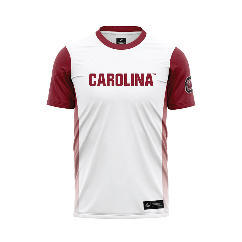 South Carolina - NCAA Women's Soccer : Katie Russo - White Soccer Jersey-0