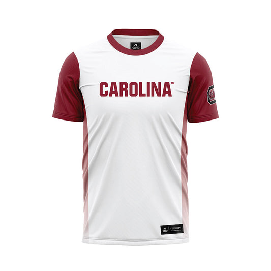 South Carolina - NCAA Women's Soccer : Katie Russo - White Soccer Jersey-0