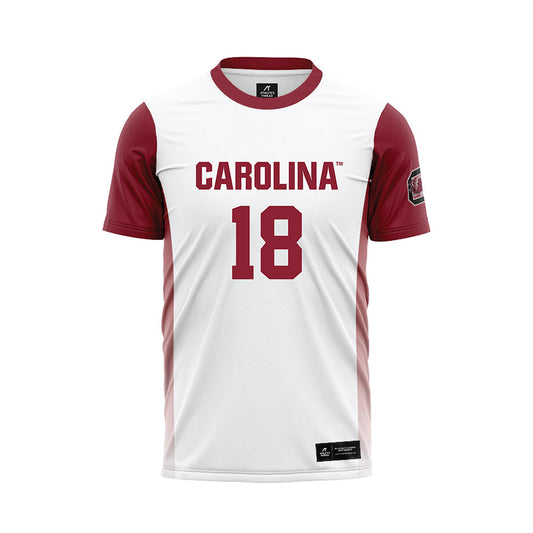 South Carolina - NCAA Women's Soccer : Harper Donovan - White Soccer Jersey-0