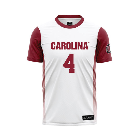 South Carolina - NCAA Women's Soccer : Maryn Wolf - White Soccer Jersey-0