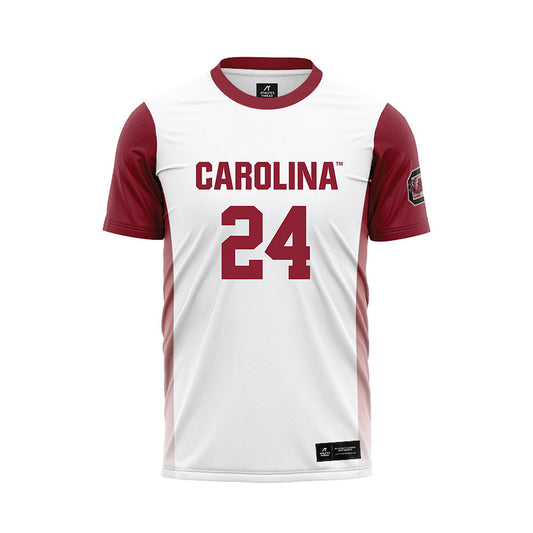 South Carolina - NCAA Women's Soccer : Laney Keith - White Soccer Jersey-0