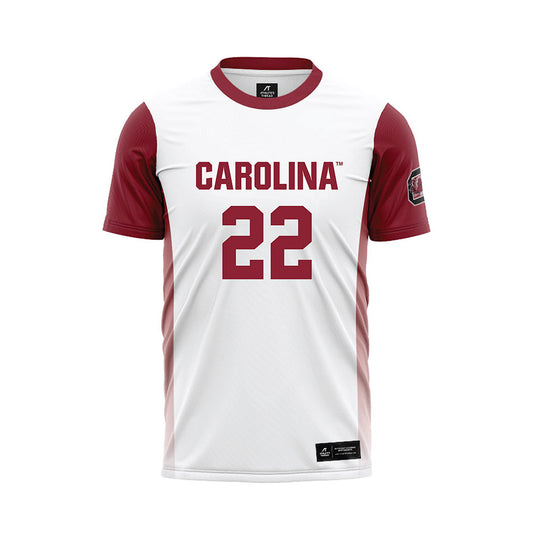 South Carolina - NCAA Women's Soccer : Sydney Middaugh - White Soccer Jersey-0