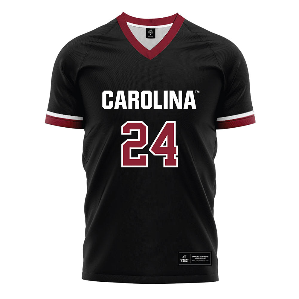South Carolina - NCAA Women's Soccer : Laney Keith - Black Soccer Jersey-0