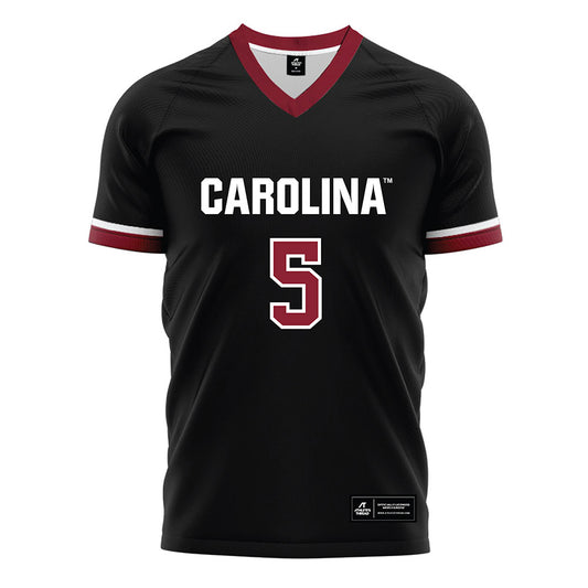 South Carolina - NCAA Women's Soccer : Dempsey McMahon - Black Soccer Jersey-0