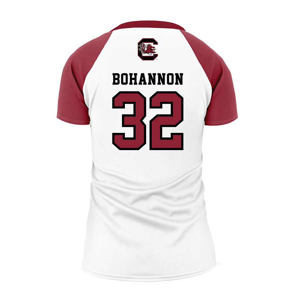 South Carolina - NCAA Women's Volleyball : Jill Bohannon - White Volleyball Jersey-1