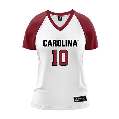 South Carolina - NCAA Women's Volleyball : Madi Crnjac - White Volleyball Jersey-0