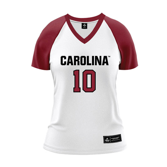 South Carolina - NCAA Women's Volleyball : Madi Crnjac - White Volleyball Jersey-0