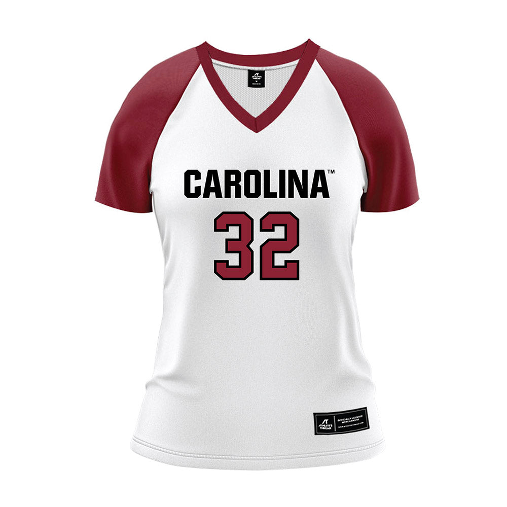 South Carolina - NCAA Women's Volleyball : Jill Bohannon - White Volleyball Jersey-0