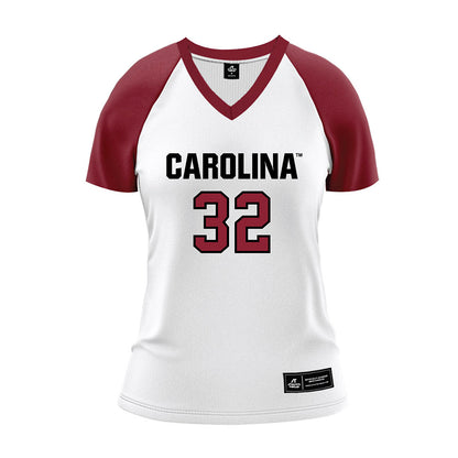 South Carolina - NCAA Women's Volleyball : Jill Bohannon - White Volleyball Jersey-0