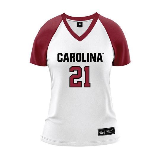 South Carolina - NCAA Women's Volleyball : Olivia Borgman - White Volleyball Jersey-0