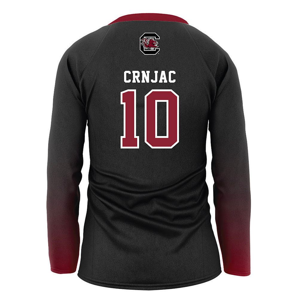 South Carolina - NCAA Women's Volleyball : Madi Crnjac - Black Volleyball Jersey-1