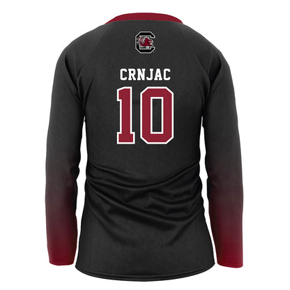 South Carolina - NCAA Women's Volleyball : Madi Crnjac - Black Volleyball Jersey-1
