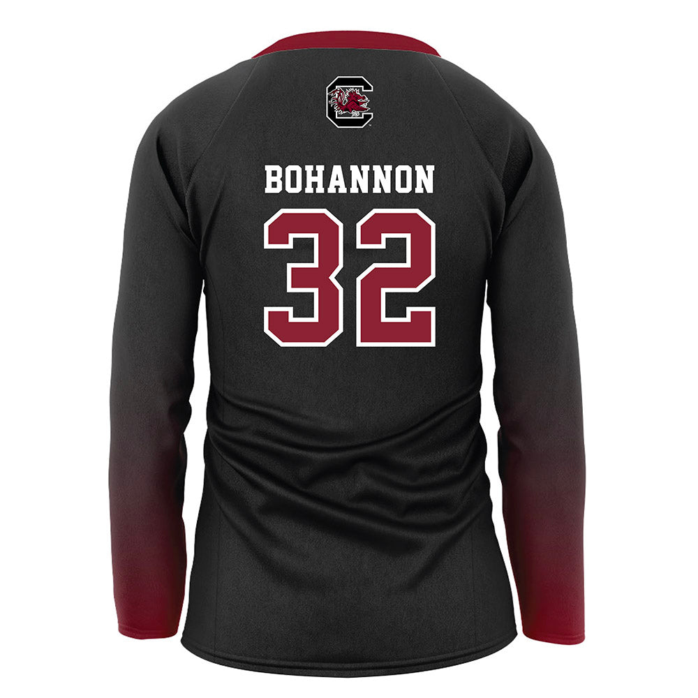 South Carolina - NCAA Women's Volleyball : Jill Bohannon - Black Volleyball Jersey-1