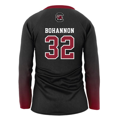 South Carolina - NCAA Women's Volleyball : Jill Bohannon - Black Volleyball Jersey-1
