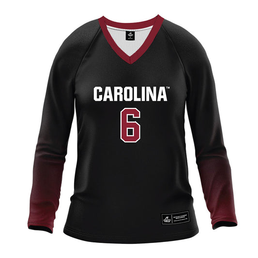 South Carolina - NCAA Women's Volleyball : Sydney Floyd - Black Volleyball Jersey-0