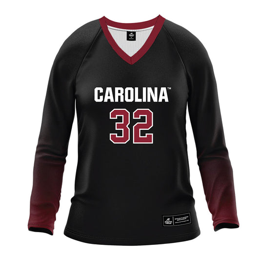 South Carolina - NCAA Women's Volleyball : Jill Bohannon - Black Volleyball Jersey-0