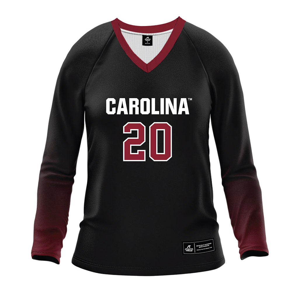 South Carolina - NCAA Women's Volleyball : Kiana Dinn - Black Volleyball Jersey-0