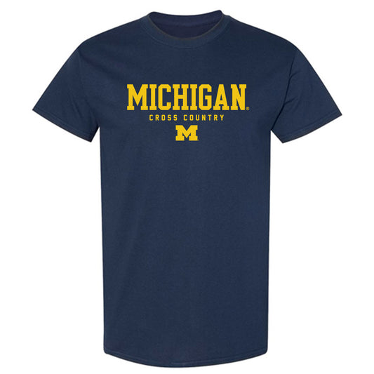 Michigan - NCAA Men's Cross Country : - Roster Tee T-Shirt-0