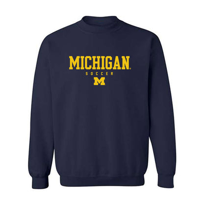 Michigan - NCAA Men's Soccer : - Roster Crewneck Sweatshirt-0