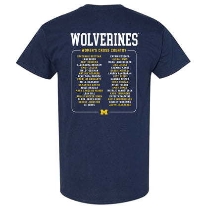 Michigan - NCAA Women's Cross Country : - Roster T-Shirt-1