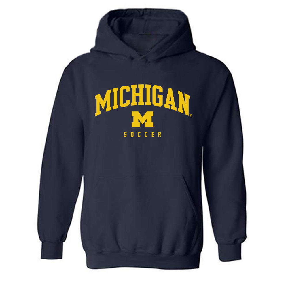 Michigan - NCAA Women's Soccer : - Roster Hooded Sweatshirt-0