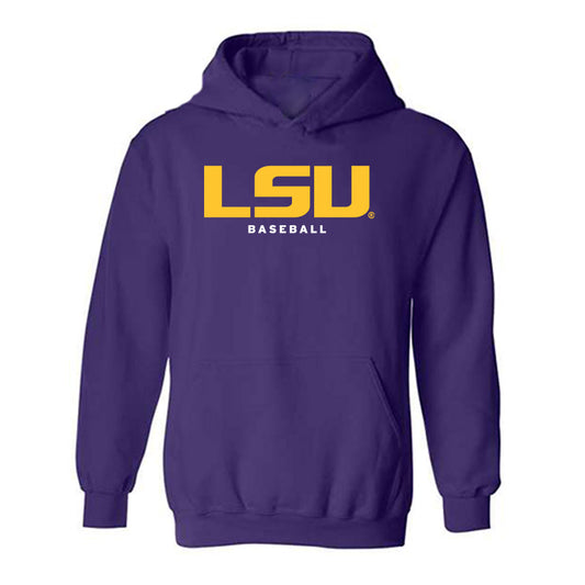 LSU - NCAA Baseball : Steven Milam - NCAA® World Series Classic Shersey Hooded Sweatshirt-0