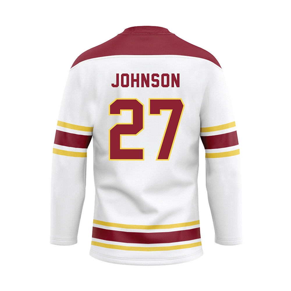 NSU - NCAA Football : Kale Johnson - Hockey Jersey-1