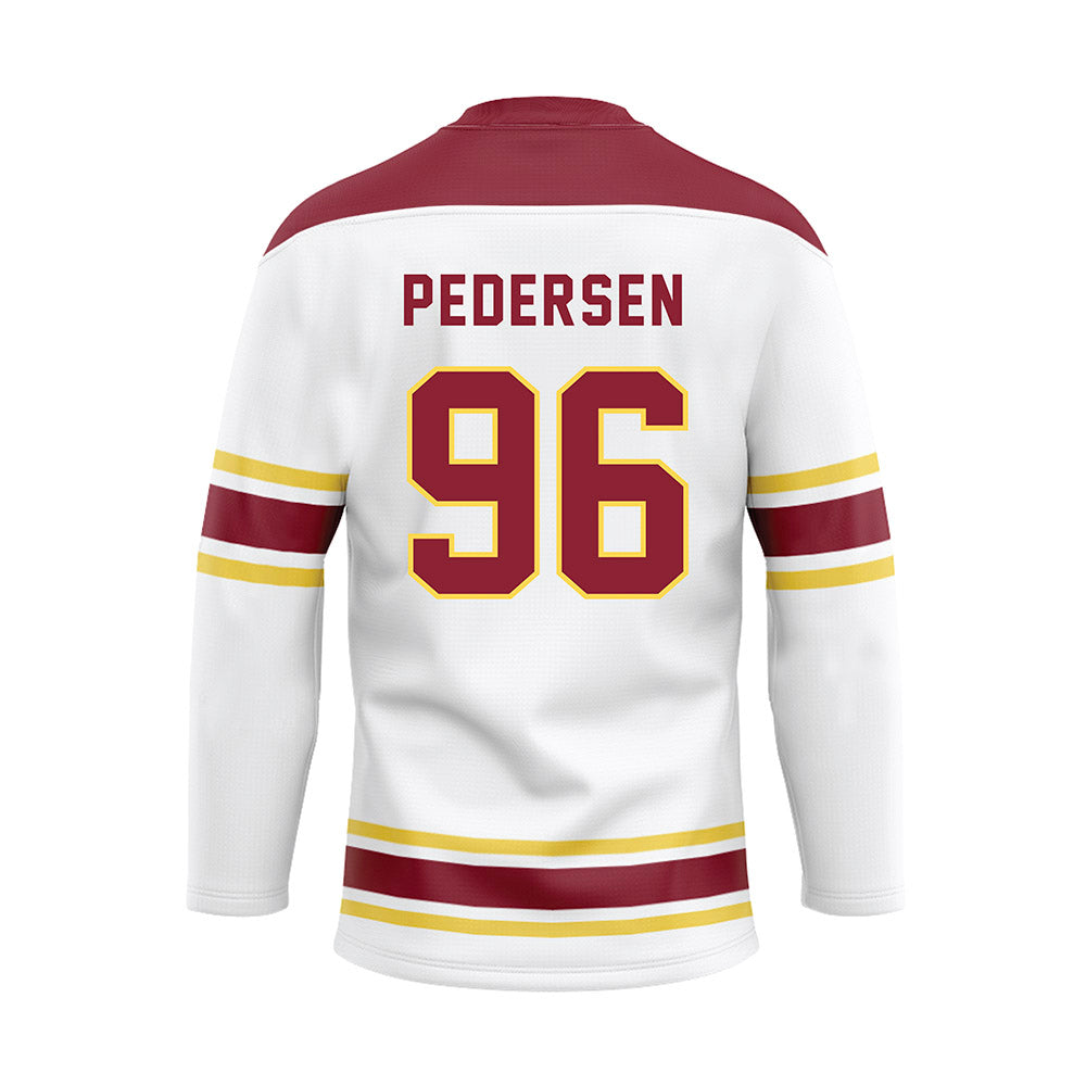 NSU - NCAA Football : Brock Pedersen - Hockey Jersey-1